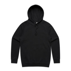 MUS COLOUR APPLE HOODIE BLACK