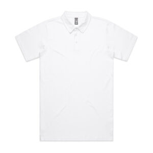 MUS COLOUR APPLE POLO WHITE