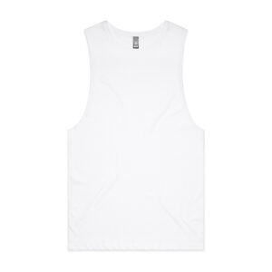 MUS COLOUR APPLE TANK WHITE